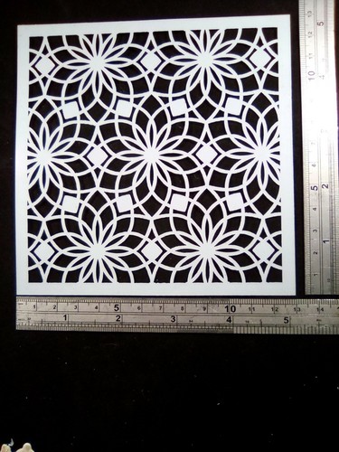 Geometric flower art - geometric,