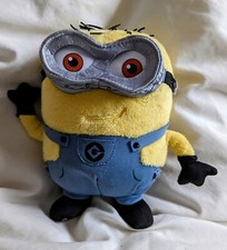 Minion Bob Despicable Me Universal Studios Yellow Soft Toy Plush 20cm