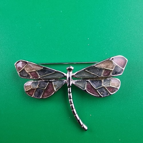 Purple and blue enamel silver - purple,