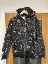 Men's Black Shark Full Zip
