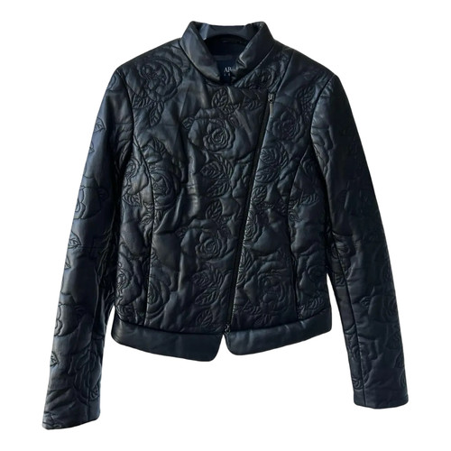 Armani quilted leather jacket - armani,
