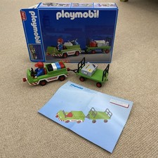 Vintage PLAYMOBIL 3212 Airport Luggage Transporter