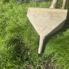 Large Vintage Galvanised Steel