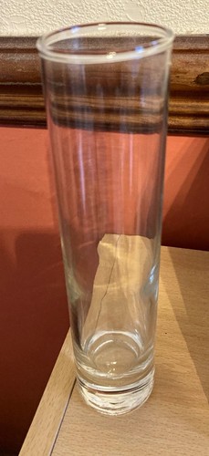 Clear glass tall cylinder - clear,