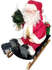 Fibre Optic Santa Claus Tree