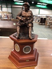 'The Defender' WW1, Bronzed Resin Sculpture/ Ornament by Danbury Mint 