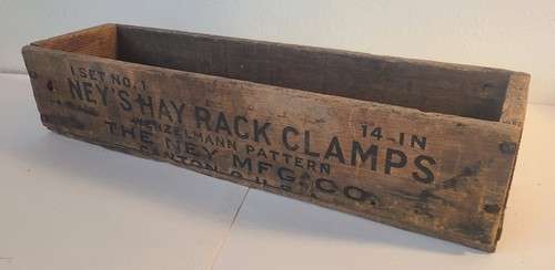 Vintage wooden crate ney - vintage,