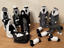 Hand knitted monochrome - hand,