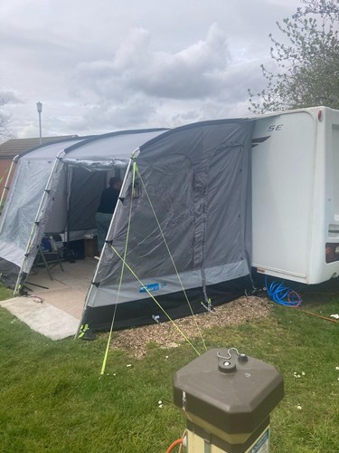Kampa rally 330 carvan awning - carvan,