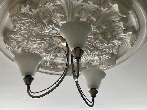 Matching brass wall lights - wall,
