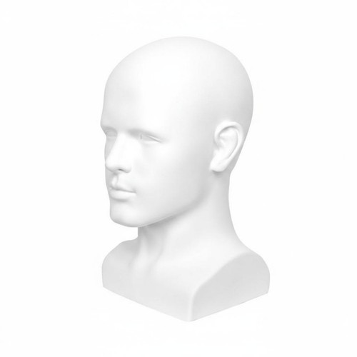 Male mannequin head - male,