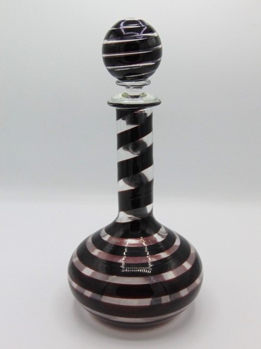 Venini spiral bottle with - spiral,