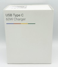 Google Chrome Macbook Pro/Air USB Type C 60W Universal Charger UK Plug - Black