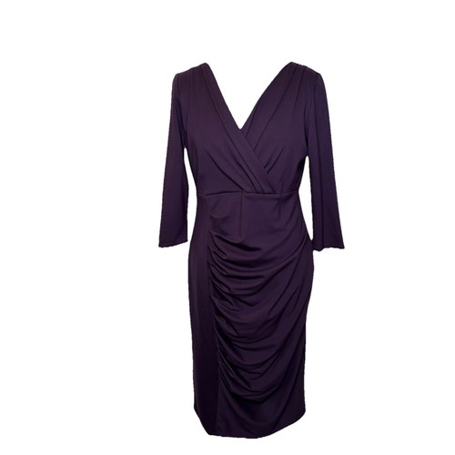 Women kaliko dress purple - women's,