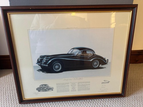 Jaguar xk120 print 272 850 - jaguar,