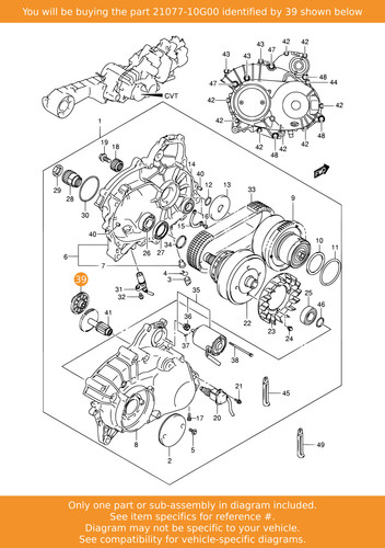 Suzuki gear assy actuator - suzuki,