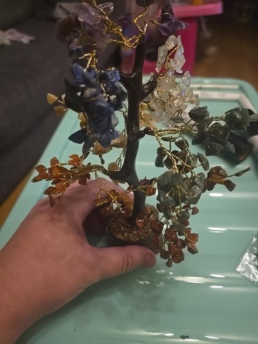 Chakra crystal gemstone tree - 7,