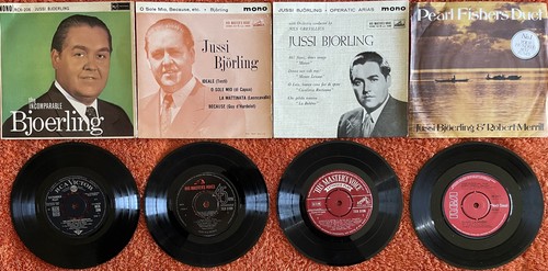 Jussi björling four - björling, 7"