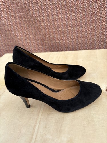 Women black suede softwear - women's,