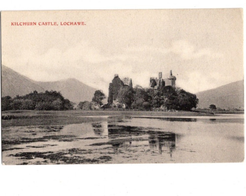 Kilchurn castle loch - castle, awe