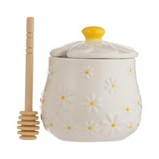 Daisy Honey Pot Ceramic &