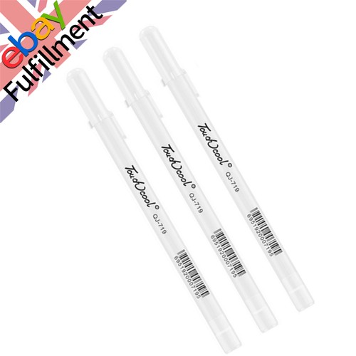 White ink marker - white, fine