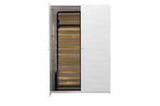 Vertical single wall bed - single,