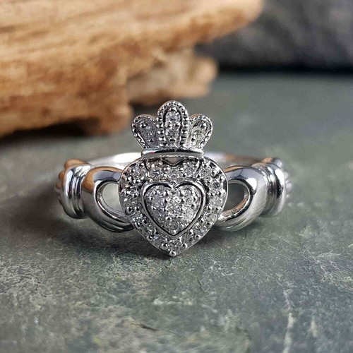 Anniversary claddagh ring - anniversary,