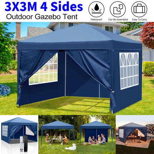 3x3m gazebo with side pop - pop, up