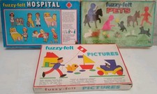 Vintage Fuzzy Felt Made In