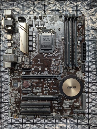 Asus z170 lga 1151 atx - lga,