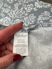 pale grey tablecloth  - Ralph