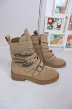 Dkny Womens genuine real suede