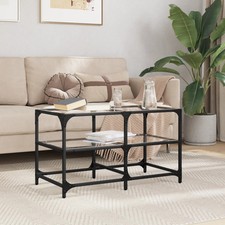 WALPLUS Coffee Table Glass Top