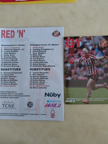 Sunderland ladies nottingham - sunderland,