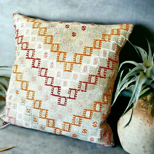 Turkish kilim throw pillow - kilim,