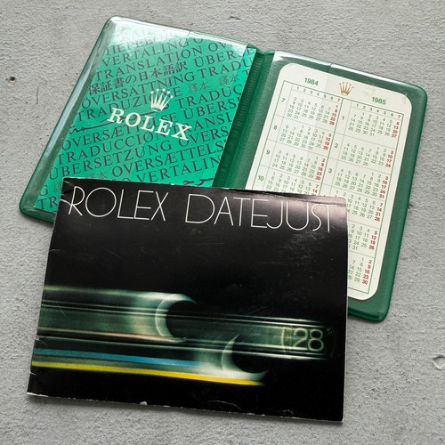 1984 1985 genuine rolex - genuine,