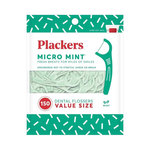 Plackers micro mint dental - plackers,