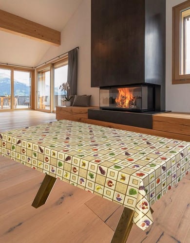Wipe clean tablecloth pvc - wipe,