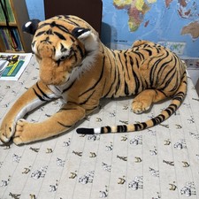 Tiger Large Giant Lying Soft
