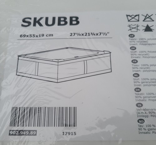 Ikea skubb storage case box - skubb,