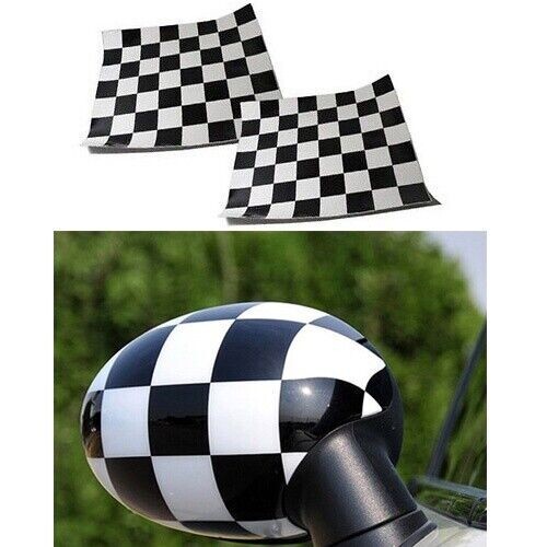 Pairs chequered flag vinyl - chequered,