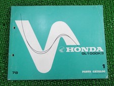 GL1000 Parts List 1st Edition