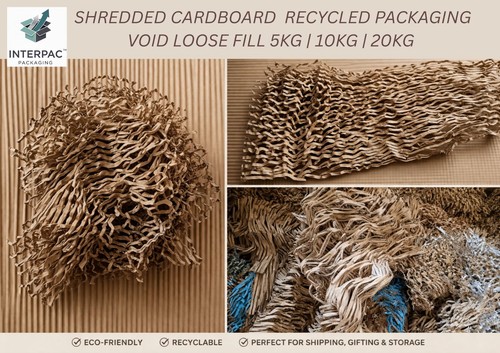 Shredded cardboard packaging - shredded,