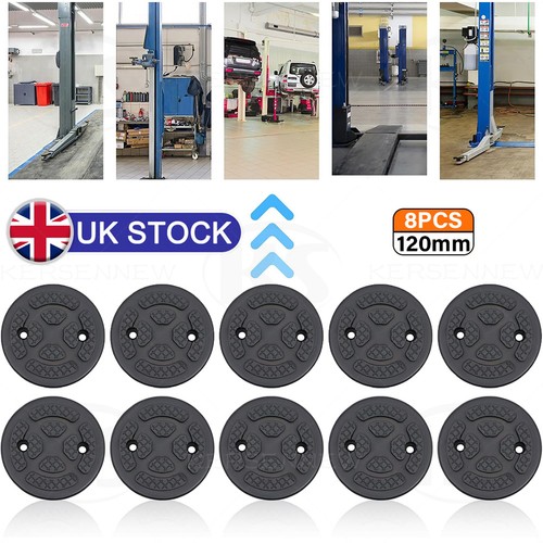 8pc set rubber lifting pads - lifting,