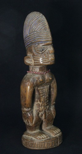 Yoruba ibeji twin figure - twin,