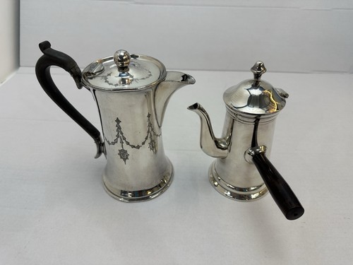 Antique silver tea - silver, /