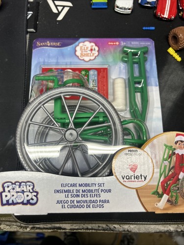 Elf the shelf wheelchair - on,