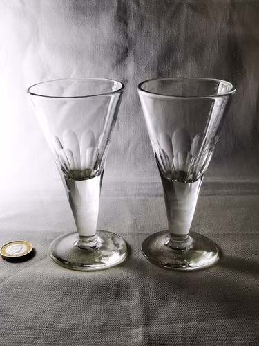 Antique victorian glass wine - victorian,