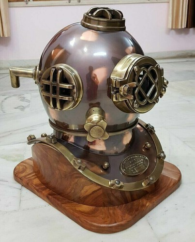 Brass antique scuba diving - antique,